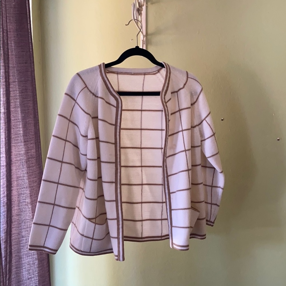 Knit cardigan